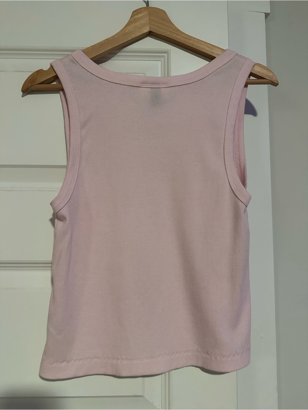 Universal Thread Pink Ribbed Tank Top - Picture 2 of 3